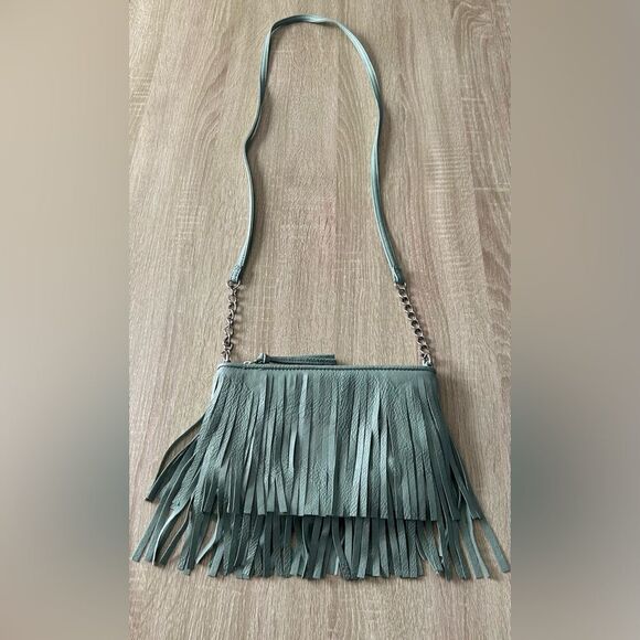 NWOT … Sassy Suede TASSELED Crossbody - Picture 1 of 4
